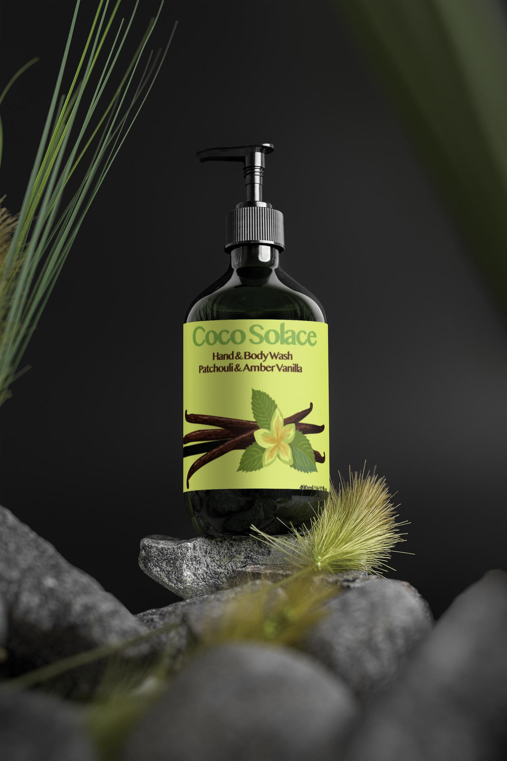Hand & Body Wash, Patchouli & Amber Vanilla
