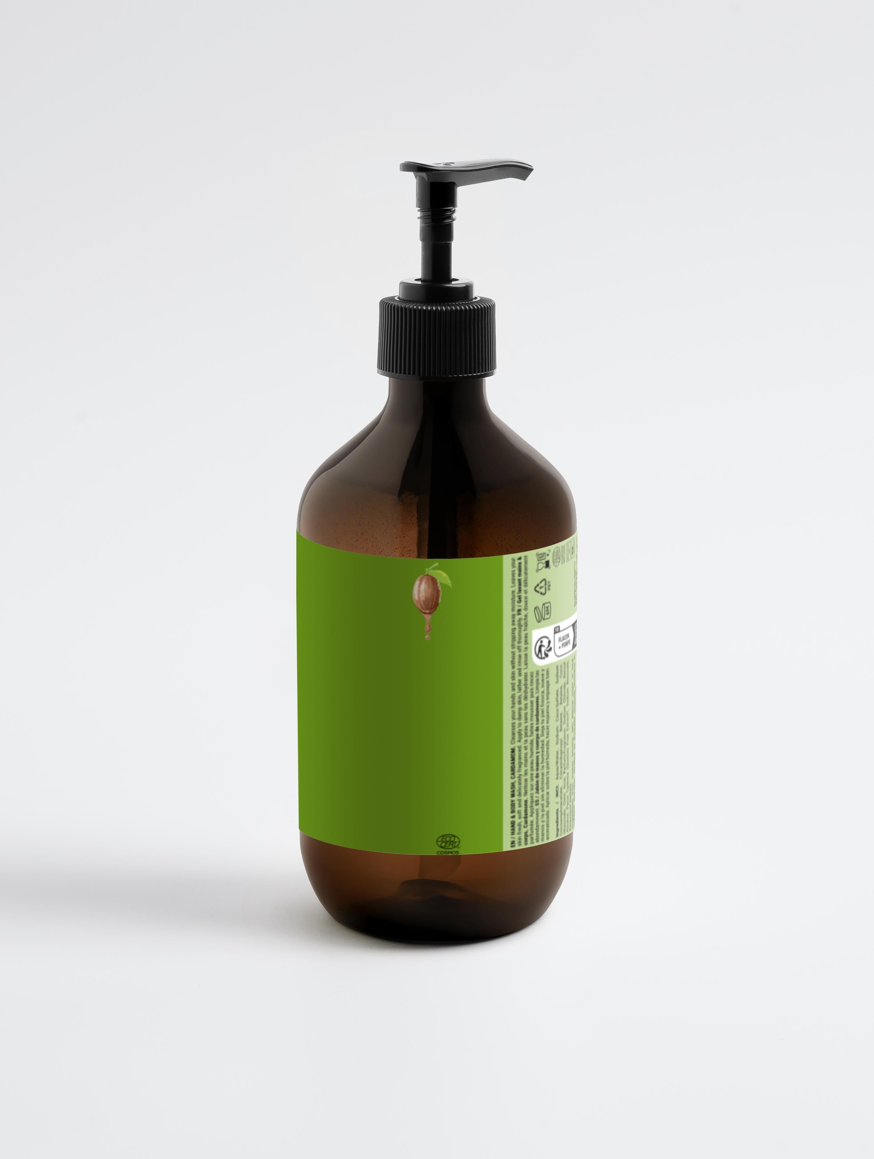 Hand & Body Wash, Ginger & Smoky Cardamom