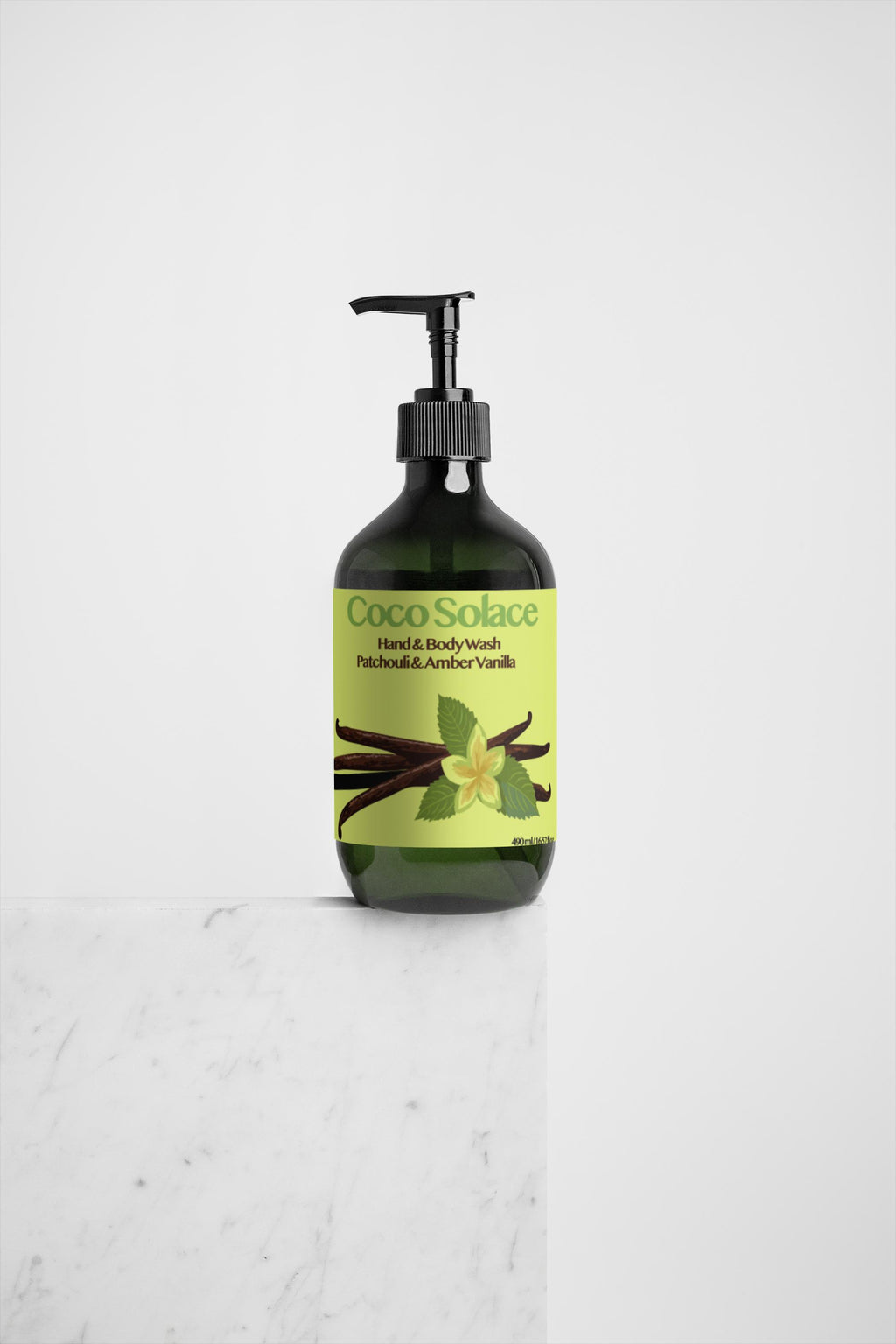Hand & Body Wash, Patchouli & Amber Vanilla